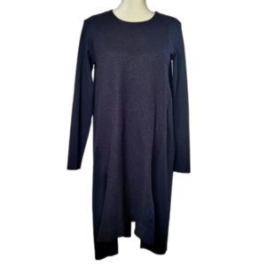 COS Longsleeve Wool Pleated Dress